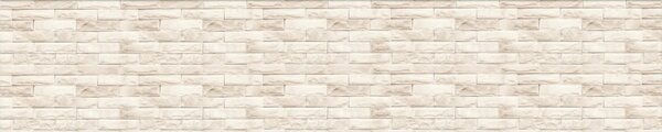Kuchyňský panel ABS plast Sand-beige brick 3000x600mm 1,5mm