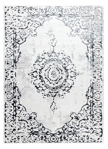 Dywany Łuszczów, Kusový koberec Allure 1961 white/grey, 80x150, šedá, kancelář