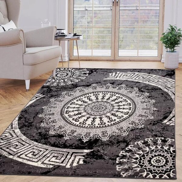 Makro Abra Kusový koberec CHEAP K870A tmavě šedý Rozměr: 140x200 cm