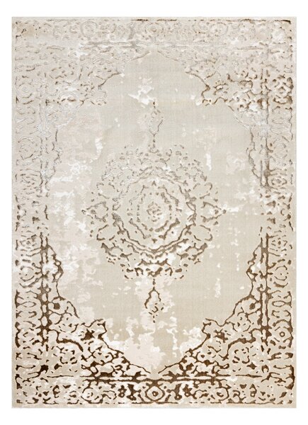 Dywany Łuszczów, Kusový koberec Allure 1961 cream/gold, 80x150, žlutá, kancelář