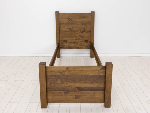 Borovicová postel Rustyk / Dobromir 90 cm