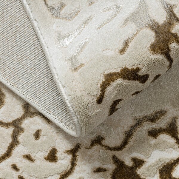 Dywany Łuszczów, Kusový koberec Allure 1961 cream/gold, 80x150, žlutá, kancelář