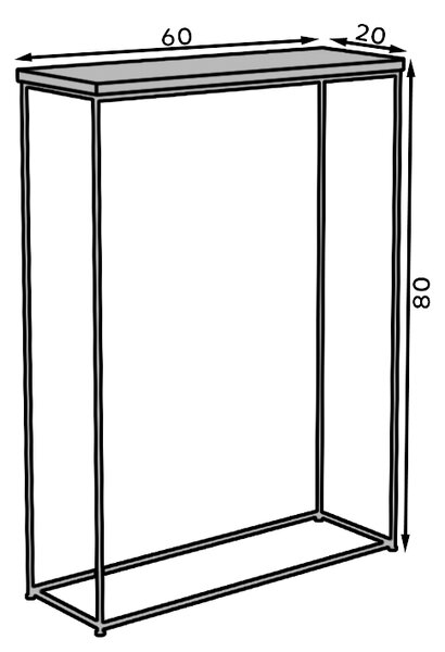 ADRK Furniture Konzole Sili