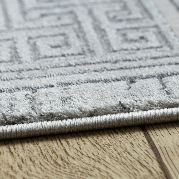 Dywany Łuszczów, Kusový koberec Allure 8783 l.grey/white, 80x150, šedá, kancelář