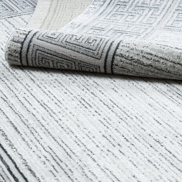 Dywany Łuszczów, Kusový koberec Allure 8783 l.grey/white, 80x150, šedá, kancelář