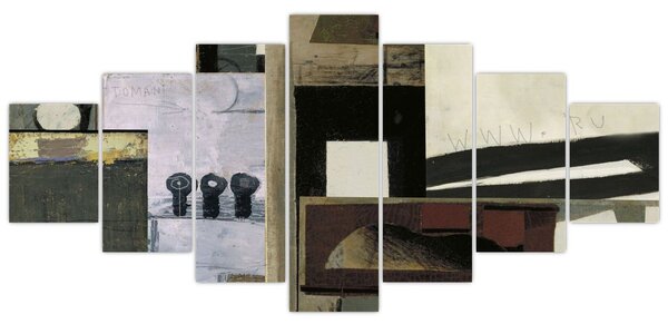 Obraz - Kubismus (210x100 cm)