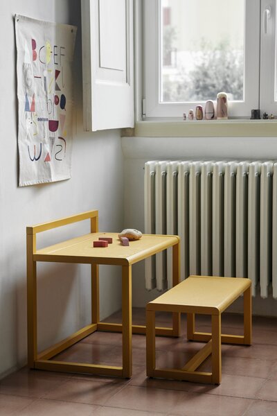 Ferm Living 1104267010 Psací stůl Little Architect žlutý