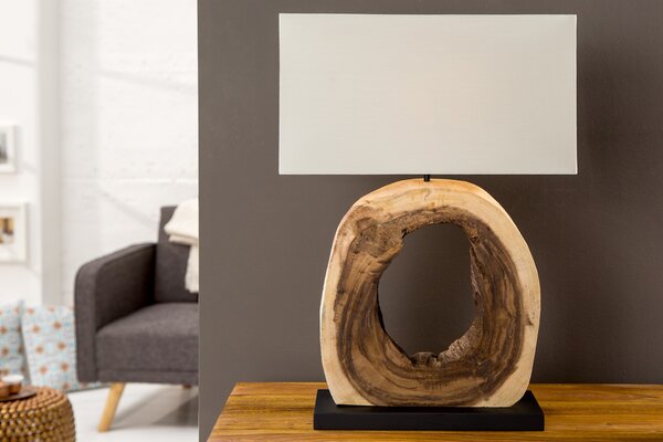 Stolní lampa COKLE – přírodní