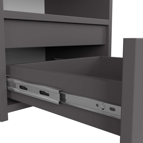 Ak furniture Noční stolek CL1 40 cm grafitově šedý