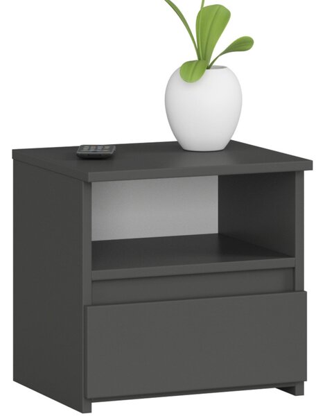 Ak furniture Noční stolek CL1 40 cm grafitově šedý