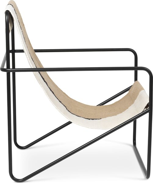 Ferm Living 1104263881 Židle Desert Block černý rám
