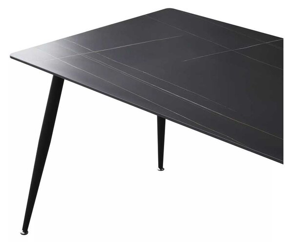 Jídelní stůl Rion 130 x 70 cm, černá