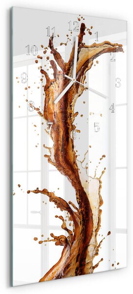 Skleněné hodiny vertikální Voda zsppb-30x60-00080672