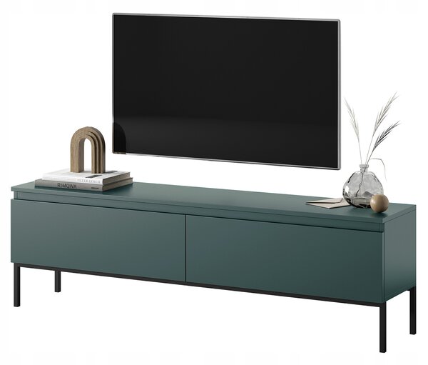 TV stolek Bemmi 150 cm Tmavě zelený - Selsey Design