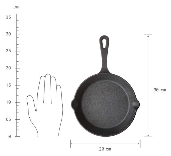 SHAKSHUKA Pánev na šakšuku 20 cm