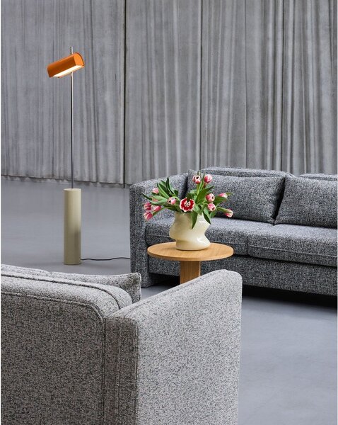 Oranžová LED stmívatelná stojací lampa (výška 160 cm) Reflector – Hübsch