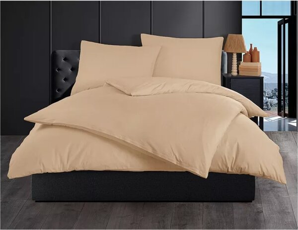 Bedtex povlečení bavlna Color Béžové 140x200, 70x90 cm