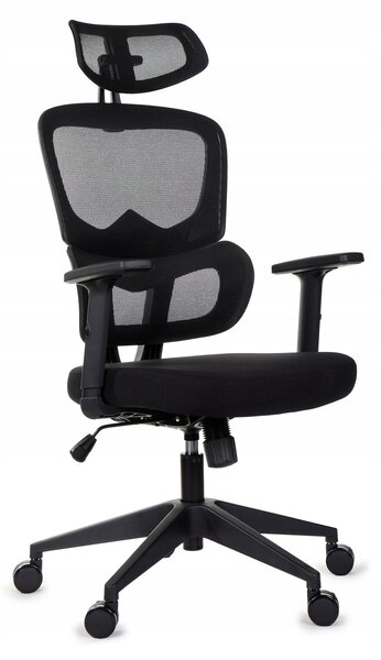 Ergonomické kancelářské křeslo GIOSEDIO FXA004 s nastavitelnými područkami, BOZP