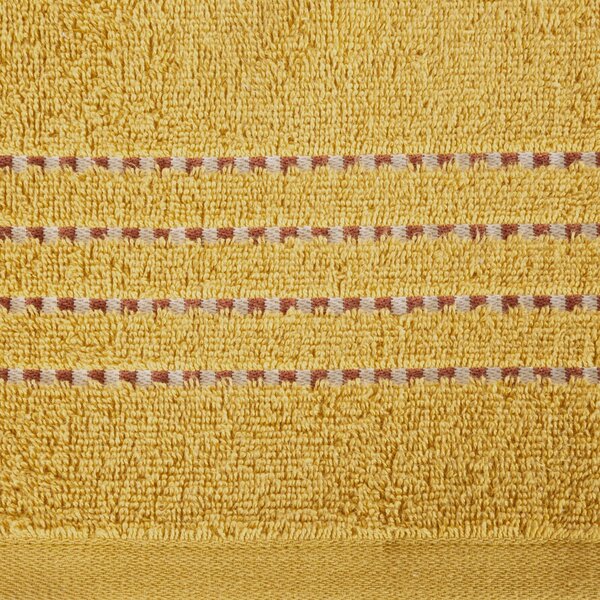 FROTÉ RUČNÍK FIORE 50X90 CM HOŘČICOVÁ