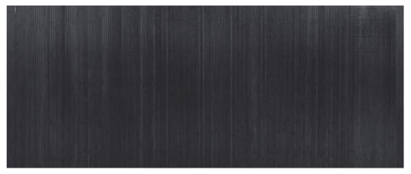 Paraván šedý 165 x 400 cm bambus