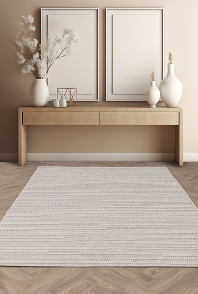 Tribeca Design Kusový koberec Sides Stripe Ivory Rozměry: 80x150 cm