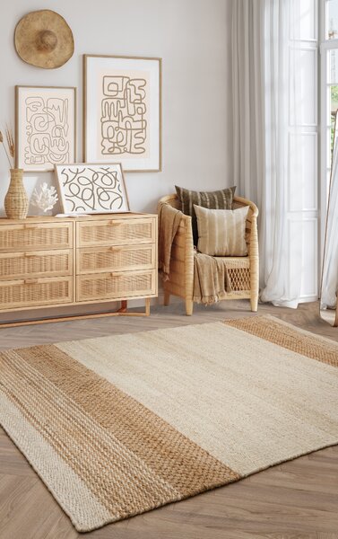Tribeca Design Kusový koberec Passport Natural Bleach Rozměry: 120x170 cm