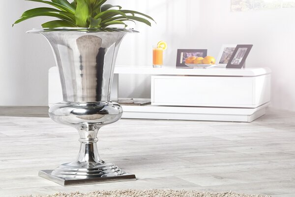 Váza SHINY 75 cm – stříbrná