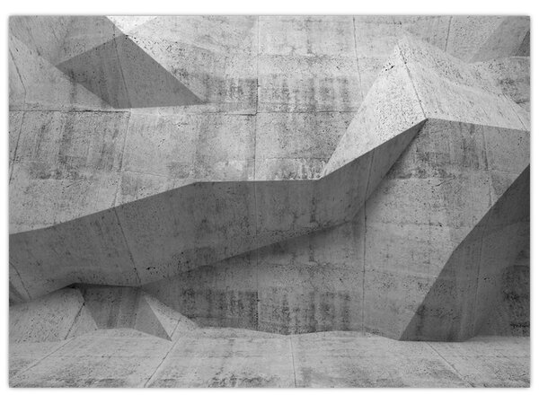 Obraz - 3D stěna (70x50 cm)