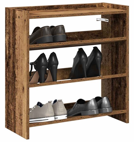 Botník old wood 60x25x62 kompozitní dřevo