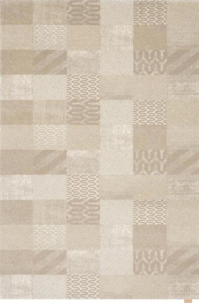 Koberec Agnella Agnus Patchwork béžový