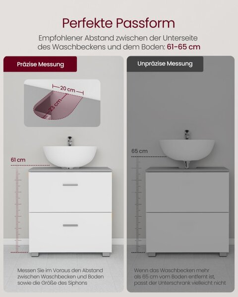 Skříňka pod umyvadlo BBK520GD01