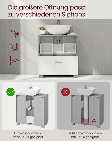 Skříňka pod umyvadlo BBK520GD01
