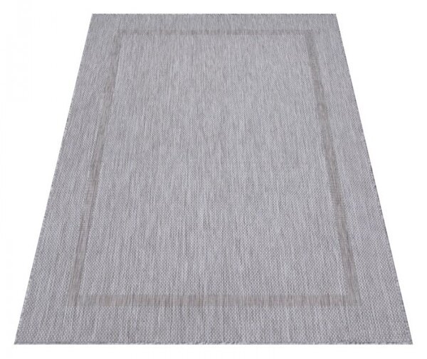 Kusový venkovní koberec Relax 4311 silver 60x110 cm