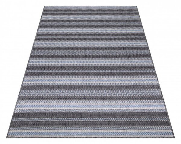 Kusový venkovní koberec Sunny 4411 black 120x170 cm