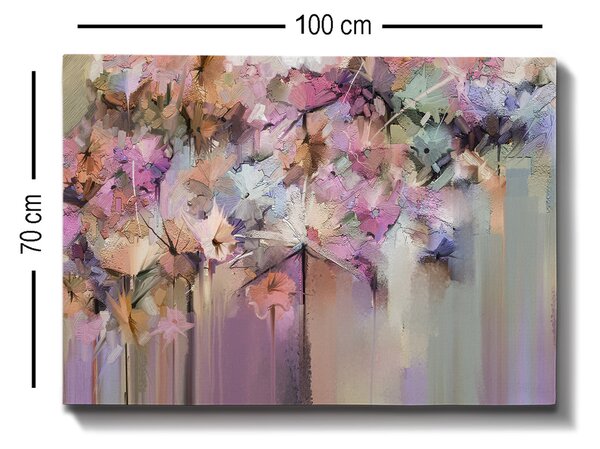 ASIR Obraz na plátně KVĚTY 70 cm