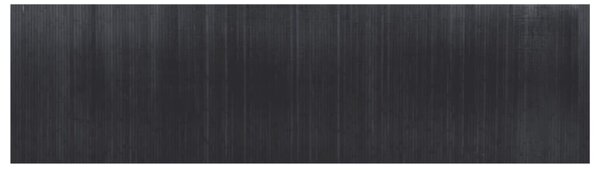 Paraván šedý 165 x 600 cm bambus