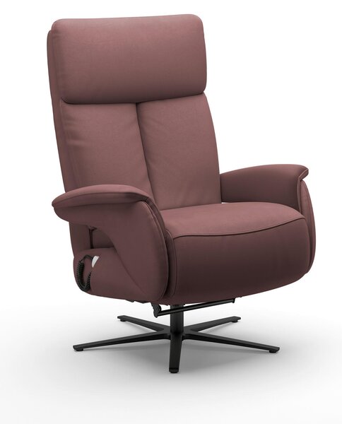 RELAXAČNÍ KŘESLO, kůže, červenohnědá Sit & More - Online Only křesla & taburety, Online Only