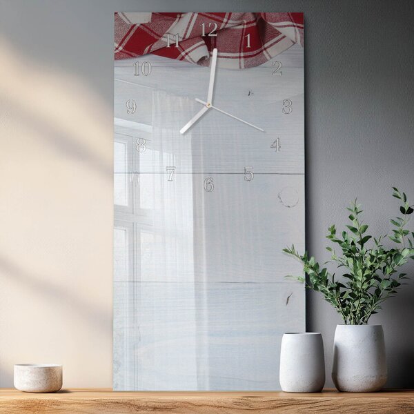 Skleněné hodiny vertikální Tabulka zsppb-30x60-00087091