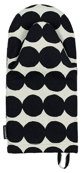 Marimekko Kuchyňská chňapka Räsymatto, černo-bílá