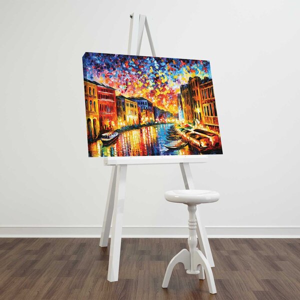 ASIR Nástěnný obraz na plátně KANÁL GRANDE 45 cm