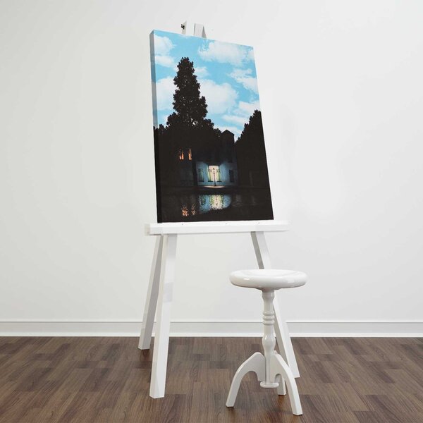 ASIR Obraz na plátně reprodukce RENÉ MAGRITTE ŘÍŠE SVĚTLA 45 cm