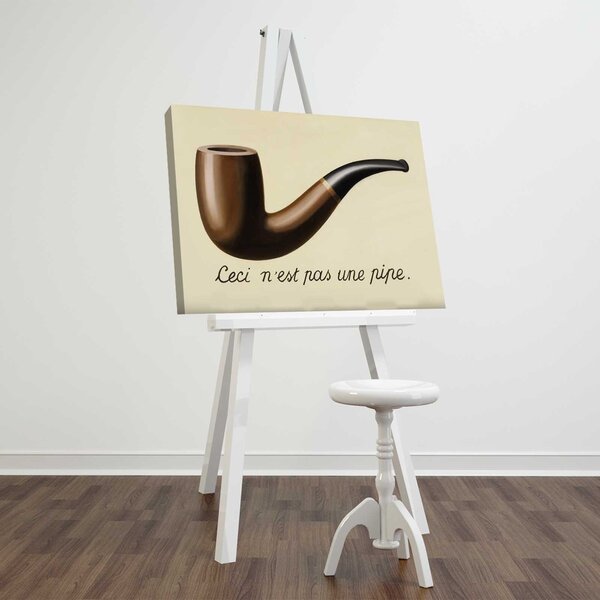 ASIR Nástěnný obraz na plátně DÝMKA 45 cm