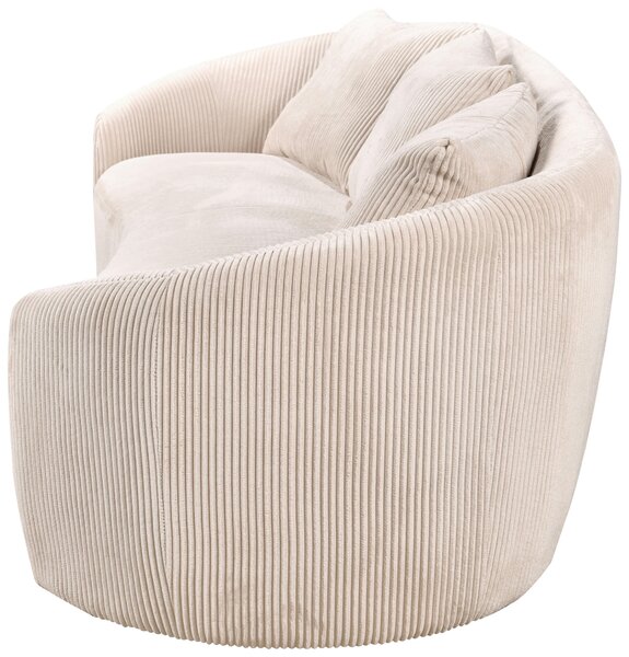 TŘÍMÍSTNÁ POHOVKA, plast, textil, přírodní barvy Carryhome - Pohovky, Online Only