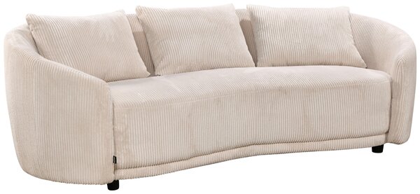 TŘÍMÍSTNÁ POHOVKA, plast, textil, přírodní barvy Carryhome - Pohovky, Online Only