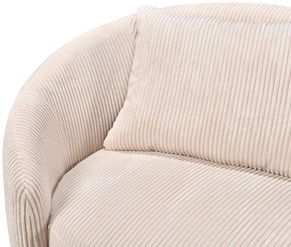 TŘÍMÍSTNÁ POHOVKA, plast, textil, přírodní barvy Carryhome - Pohovky, Online Only