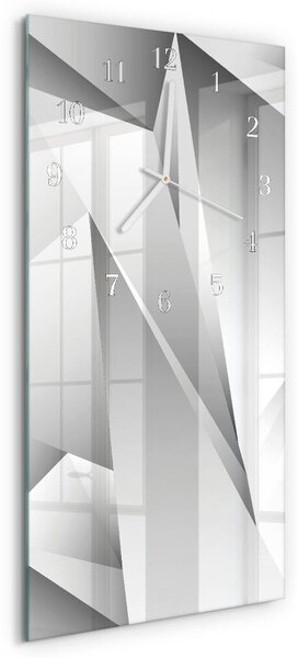 Skleněné hodiny vertikální Vzor zsppb-30x60-00058328