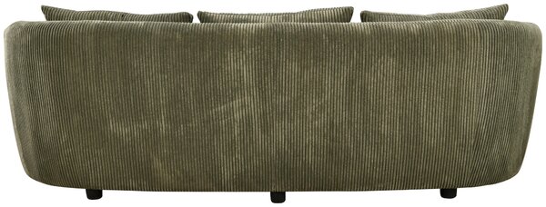 TŘÍMÍSTNÁ POHOVKA, plast, textil, olivově zelená Carryhome - Pohovky, Online Only