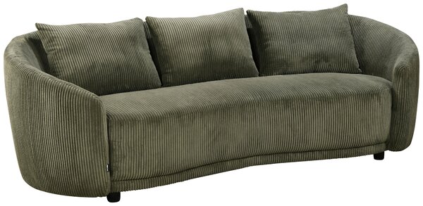 TŘÍMÍSTNÁ POHOVKA, plast, textil, olivově zelená Carryhome - Pohovky, Online Only