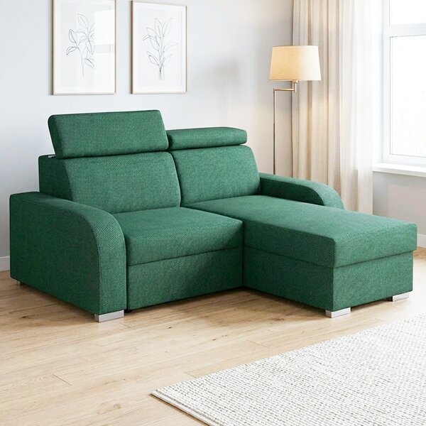 Malá sedací souprava OSLO L | 170x170 | nerozkládací se 2 úložnými prostory | VÝBĚR TKANIN