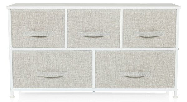 KOMODA, šedá, 100/55/30 cm MID.YOU - Široké komody, Online Only